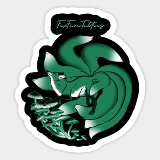 FoxfireTattoos Logo Sticker